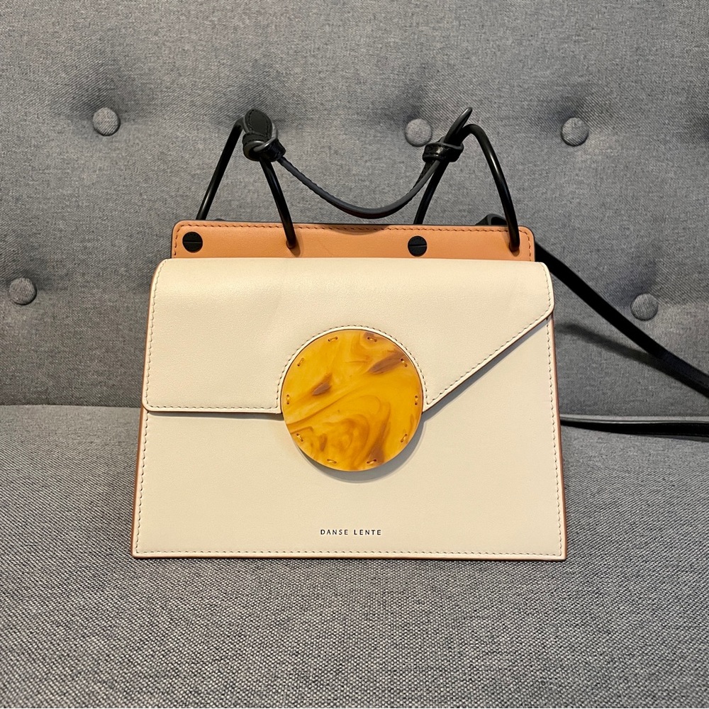 LANSE LENTE Phoebe Leather Shoulder Bag Small